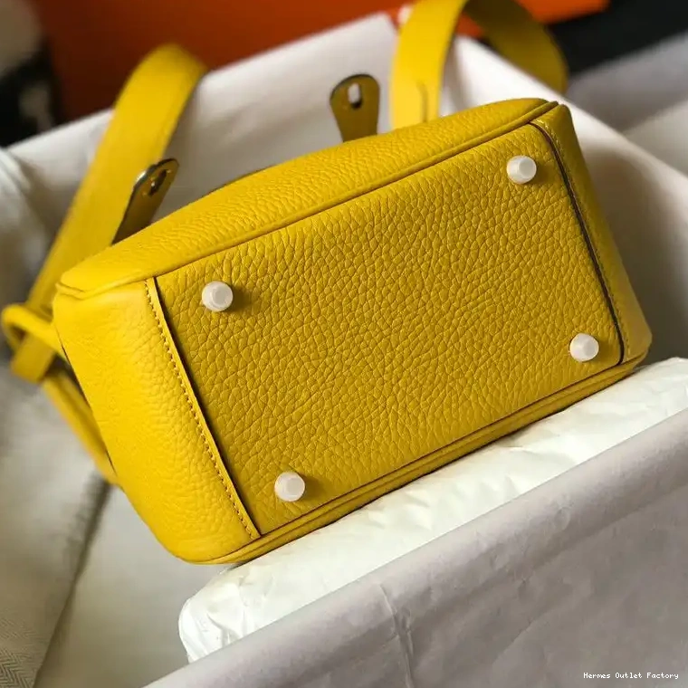 Affordable Lindy Hardware Hermes Mini Bag Leather Olive Togo Gold In 0421